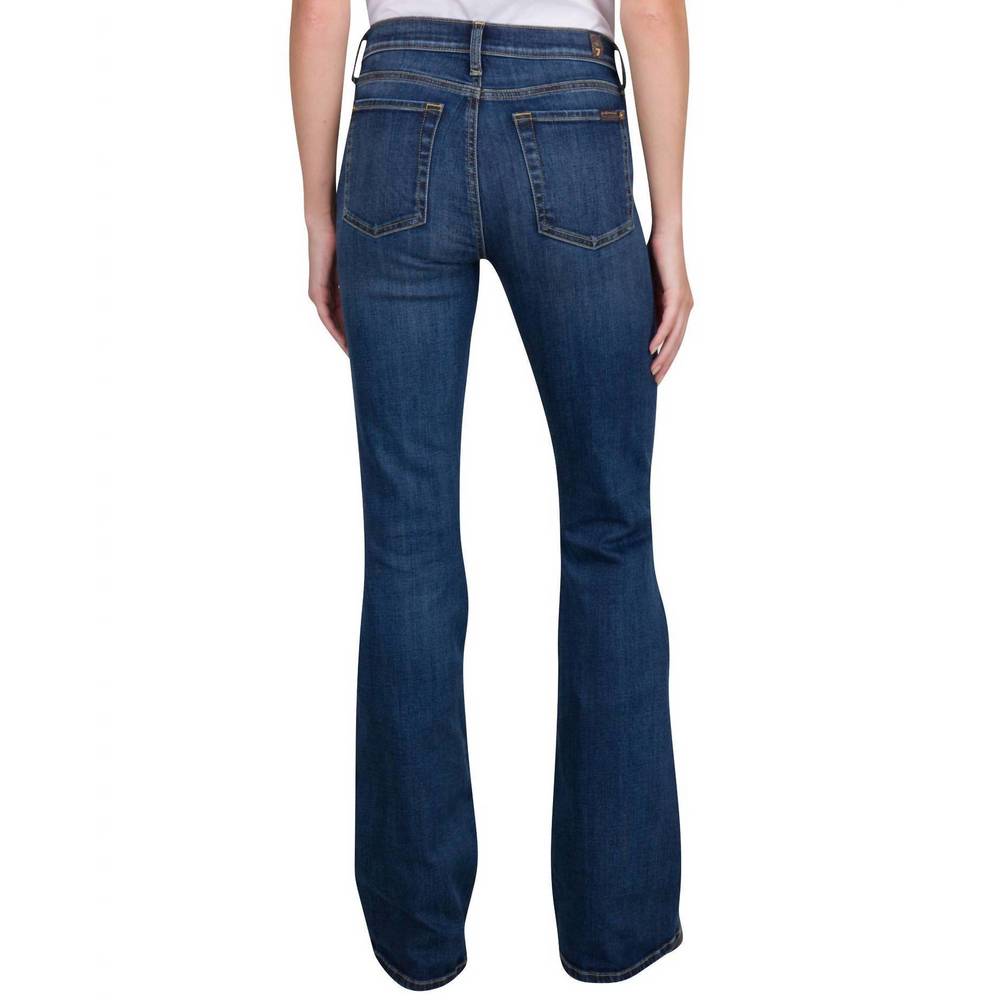 NEW 7 FOR ALL MANKIND high waist ali jeans in nolita dark - Picture 2 of 2
